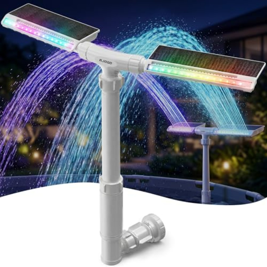 Pool Light Solar Rechargeable - Yerüstü ve yer altı havuzlar için