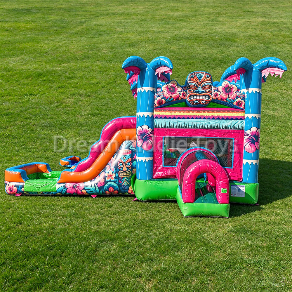 Çift Kaydıraklı ve Su Havuzlu, - Water Slide Inflatable incelemesi ve fiyatı