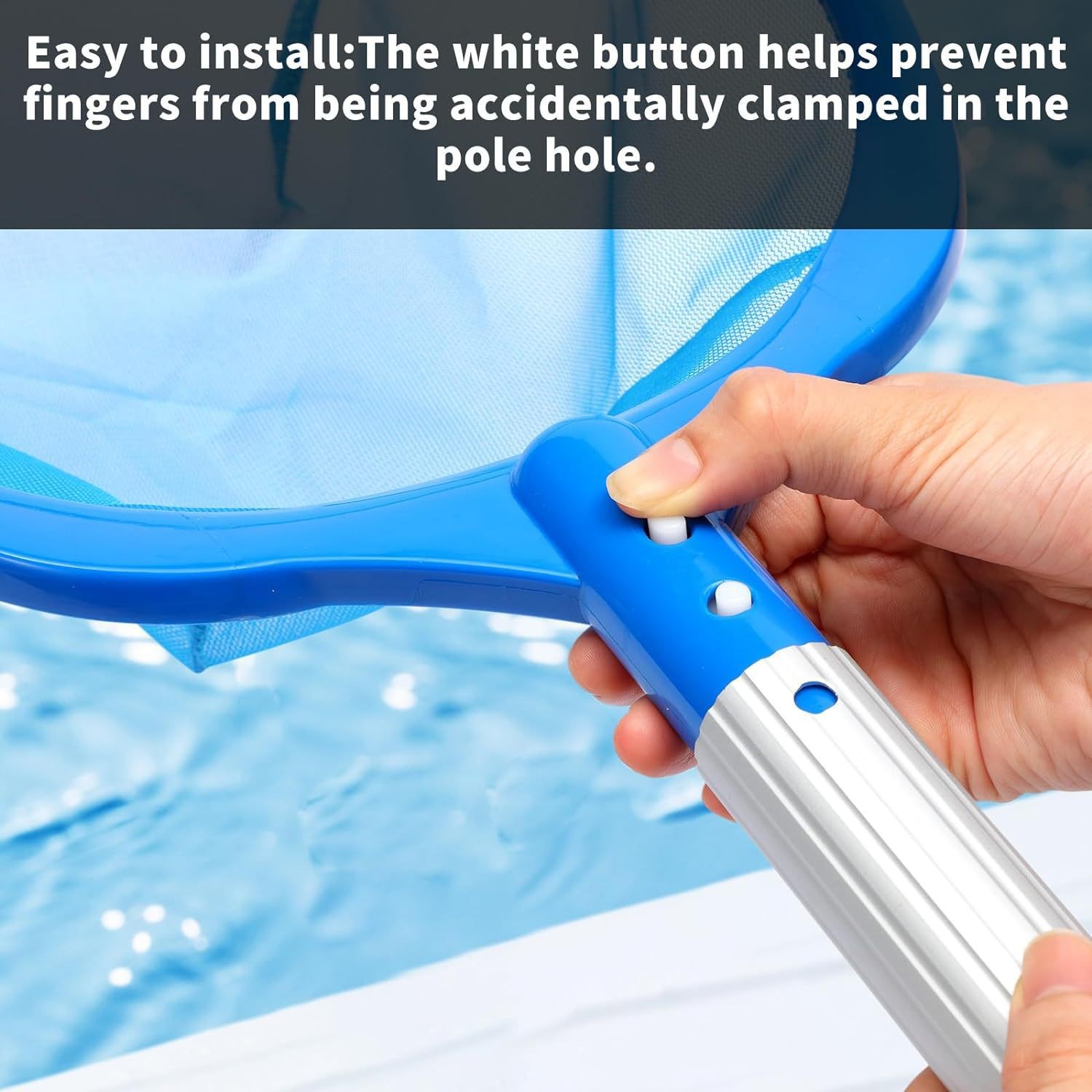 Mavi Havuz Temizleme Ağı - Yüz - Pool Skimmer Net incelemesi ve fiyatı