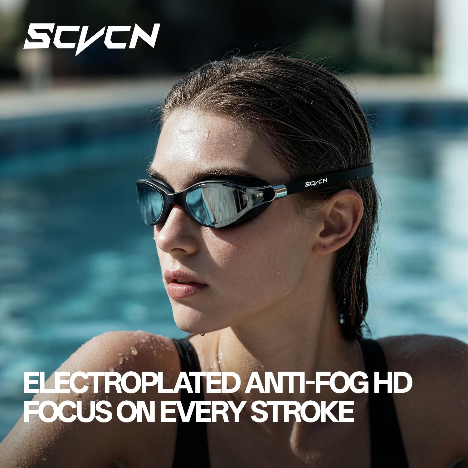 SCVCN Yeni Profesyonel Yüzücü  - Swim Goggles Anti Fog Uv incelemesi ve fiyatı