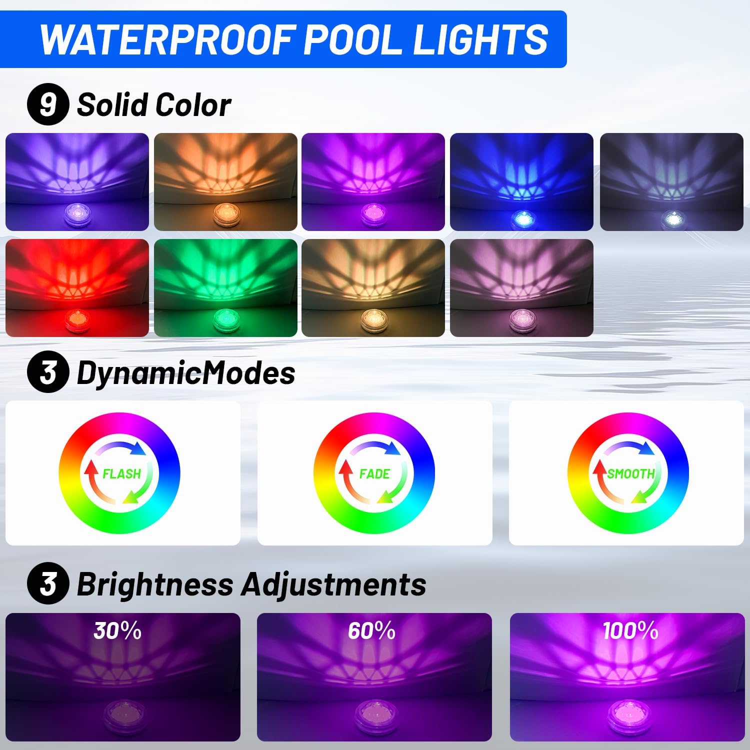 Havuz Işıkları, Güneş Enerjili - Pool Light Solar Rechargeable incelemesi ve fiyatı
