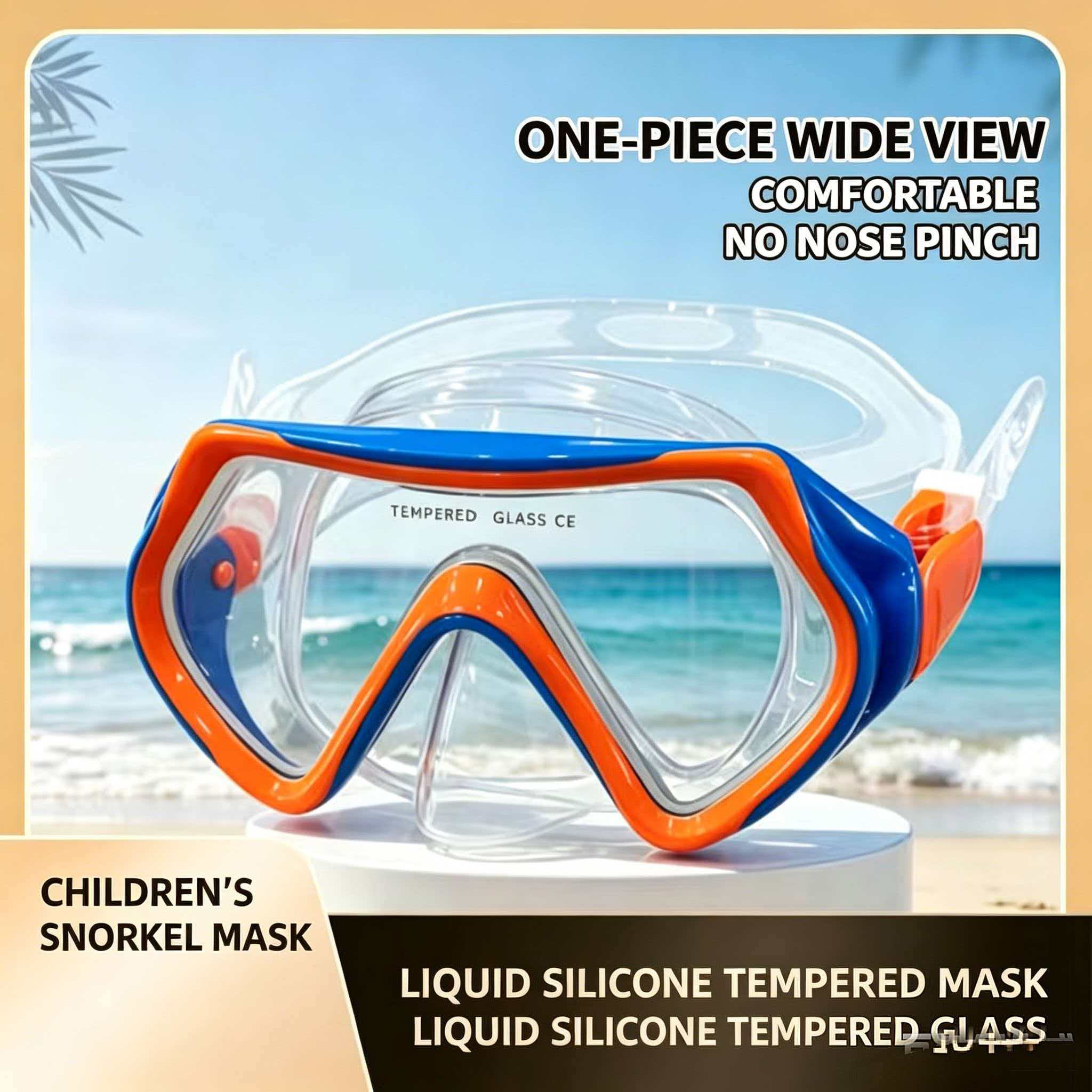 Çocuklar için Silikon Maskeli  - Snorkel Mask Full Face incelemesi ve fiyatı