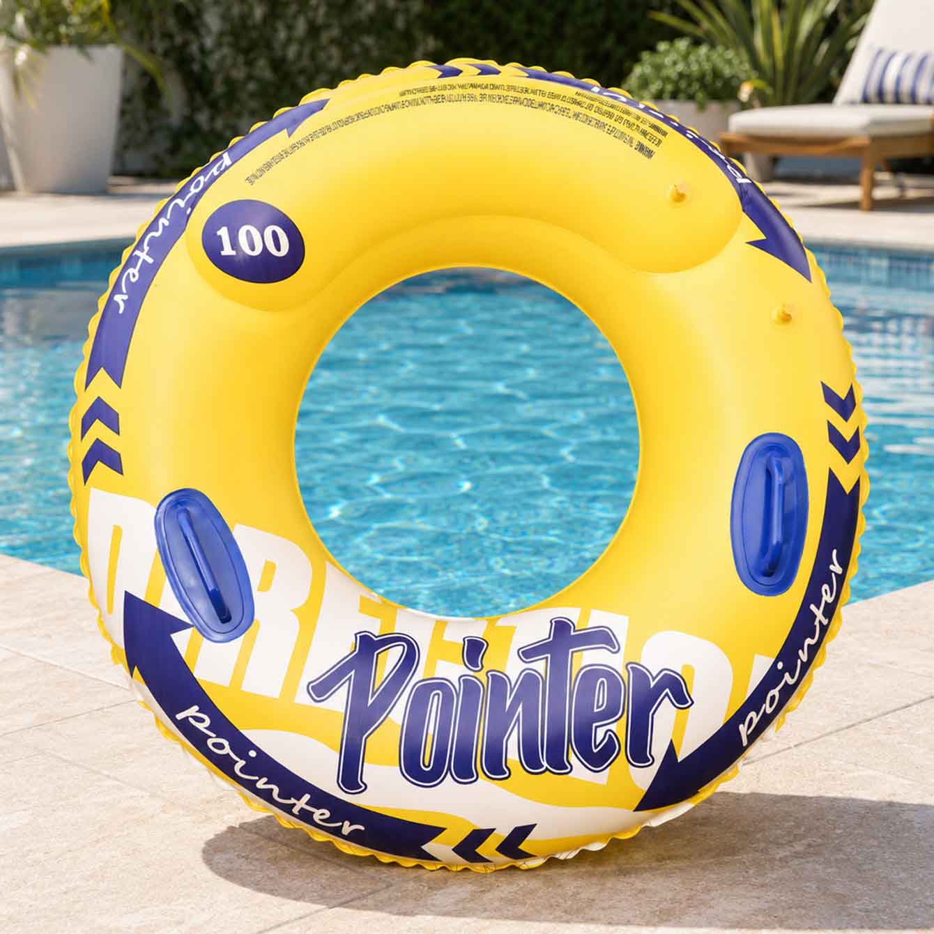 1 adet şişme yüzme simidi kulp - Pool Float Ring Inflatable incelemesi ve fiyatı