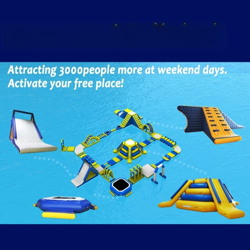 Şişme Su Parkı Ticari Şişme Su - Water Slide Inflatable incelemesi ve fiyatı